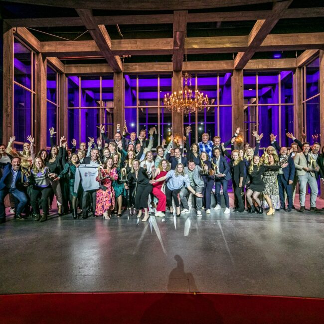 Alle winnaars van de Gouden Giraffe Awards 2023 op het podium