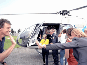 Helicoptervlucht #Birdseye Twitter tijdens SAIL Amsterdam 2015