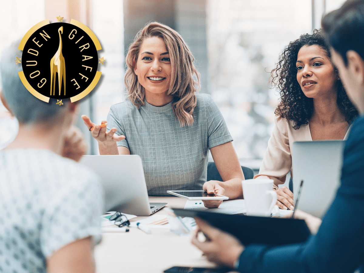 Eventmanagers en het Gouden Giraffe logo