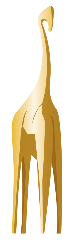 Illustratie Gouden Giraffe