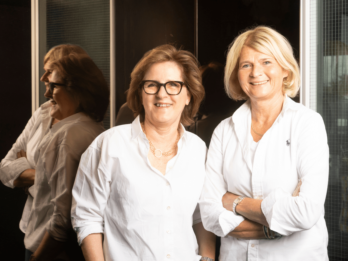 Hermien Meltzer en Amber Timp